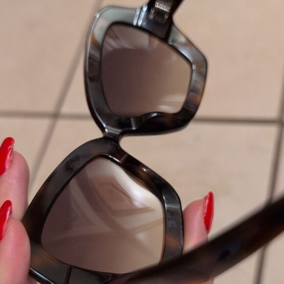 Rare Céline CL4067IS Wayfarer Sunglasses Rhinestone Brown Tortoiseshell main image 10
